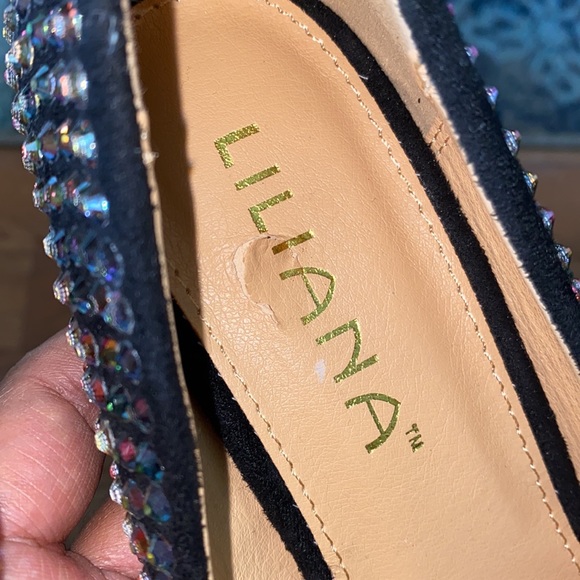 Liliana rhinestone Heels size 7 - Picture 4 of 7